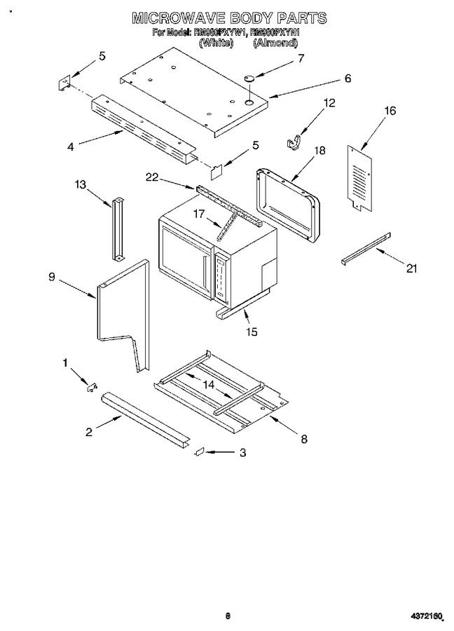 Diagram for RM980PXYN1