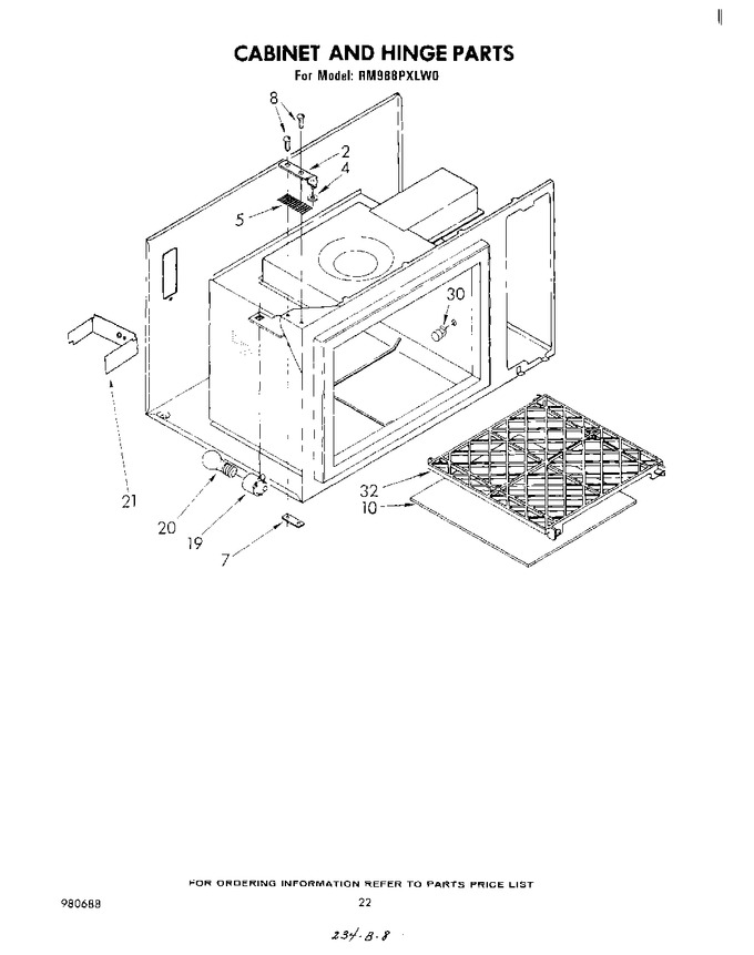 Diagram for RM988PXLW0