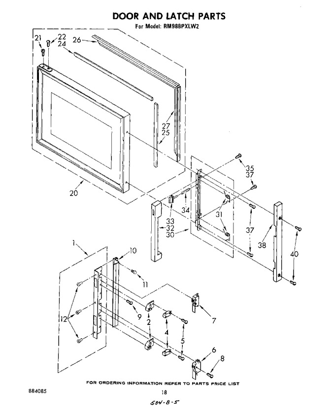 Diagram for RM988PXLW2