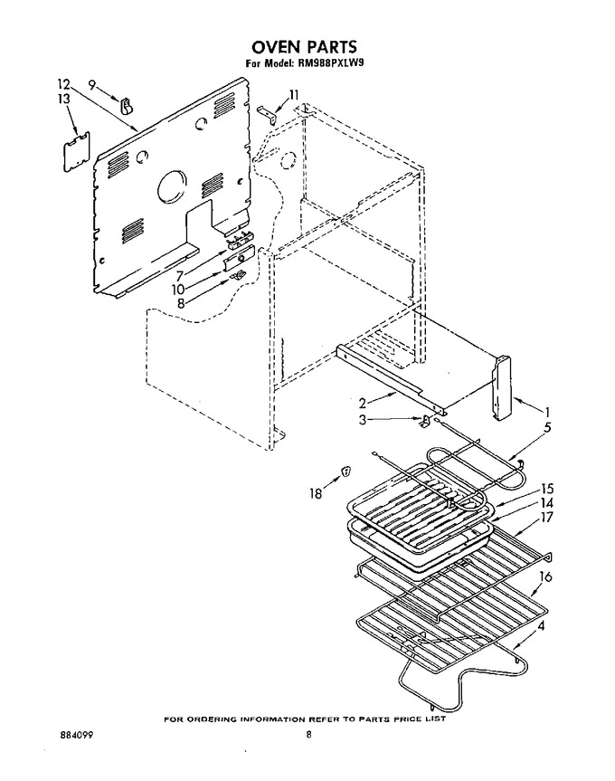 Diagram for RM988PXLW9