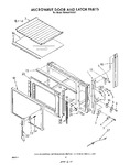 Diagram for 10 - Microwave Door And Latch , Lit/optional