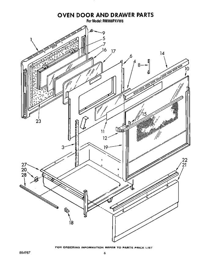 Diagram for RM988PXVW6