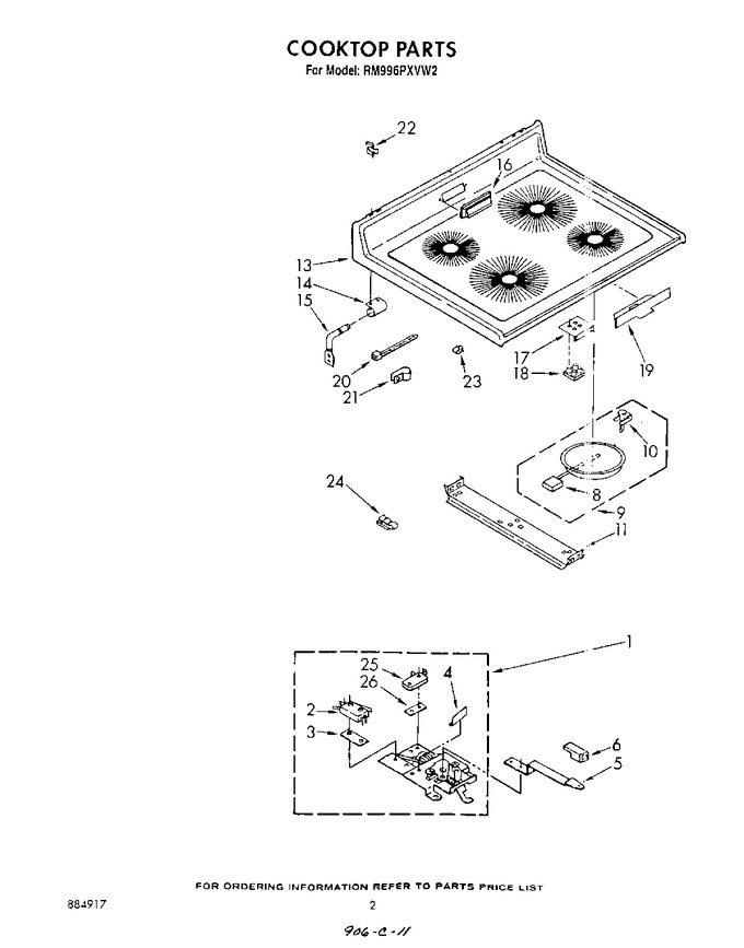 Diagram for RM996PXVW2