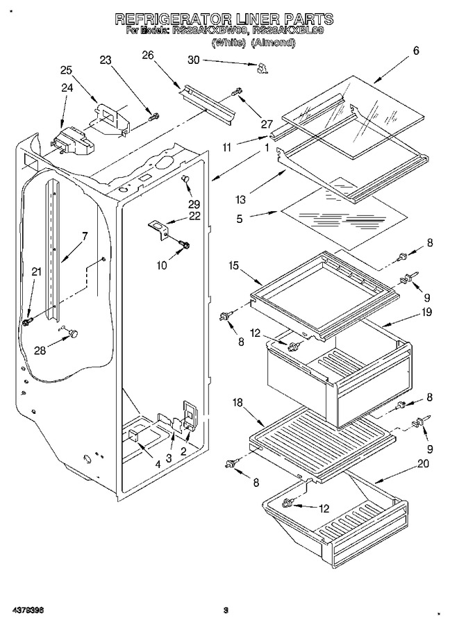 Diagram for RS20AKXBL00