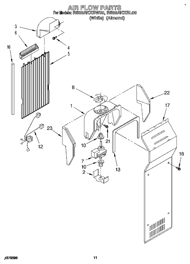 Diagram for RS20AKXBW00