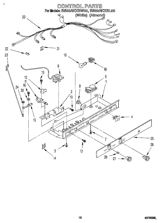 Diagram for RS20AKXBW00