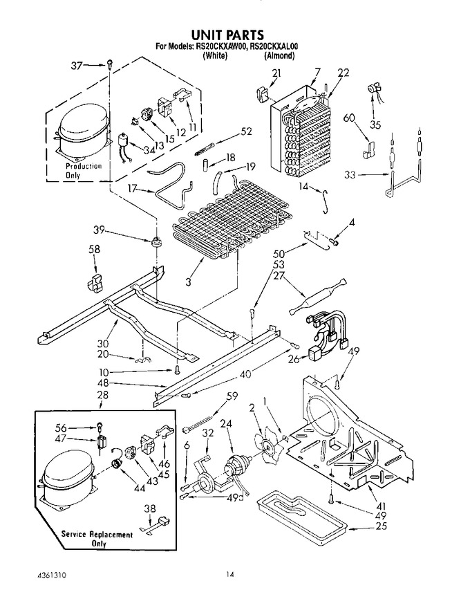 Diagram for RS20CKXAW00