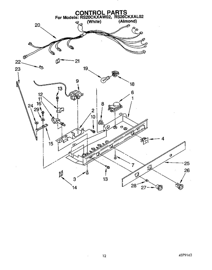 Diagram for RS20CKXAW02