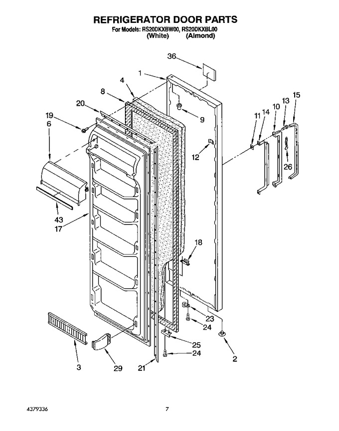 Diagram for RS20DKXBL00