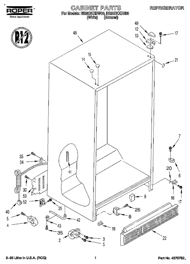 Diagram for RS20DKXDW00