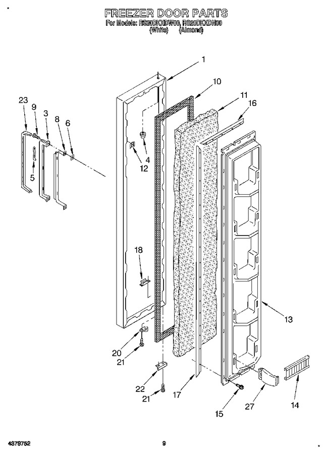 Diagram for RS20DKXDW00