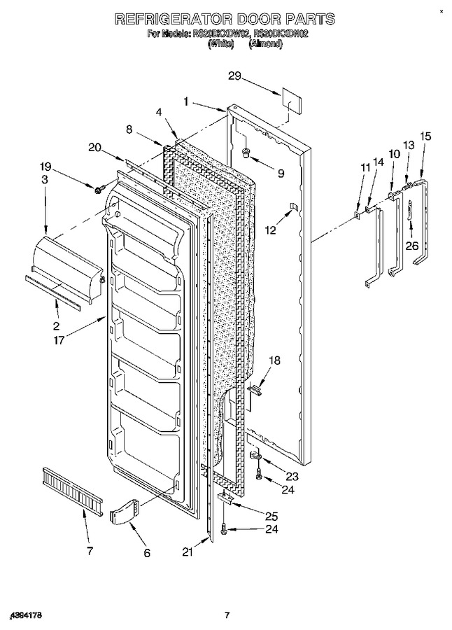 Diagram for RS20DKXDW02