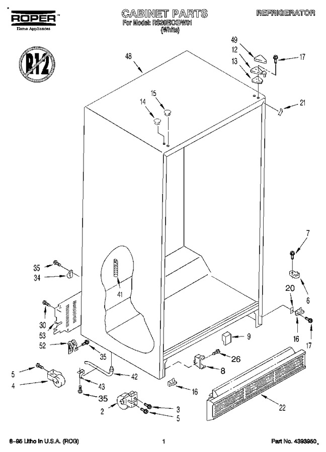 Diagram for RS20EKXDW01