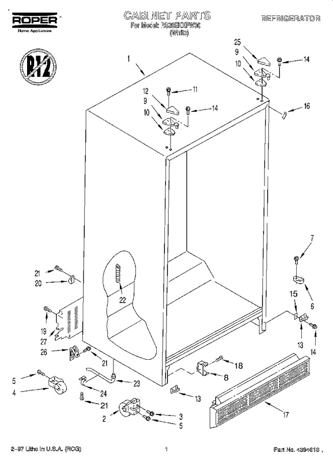 Diagram for RS20EKXFW00