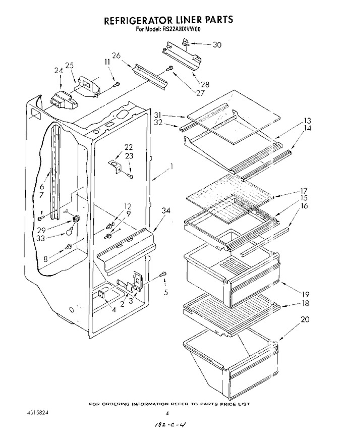 Diagram for RS22AMXVW00