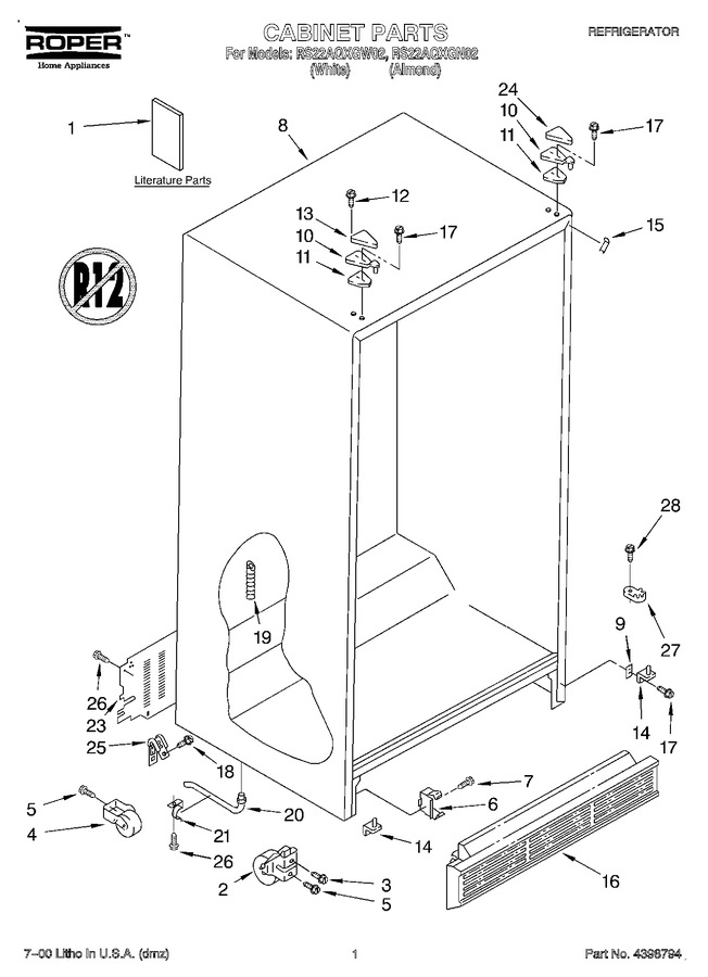 Diagram for RS22AQXGW02