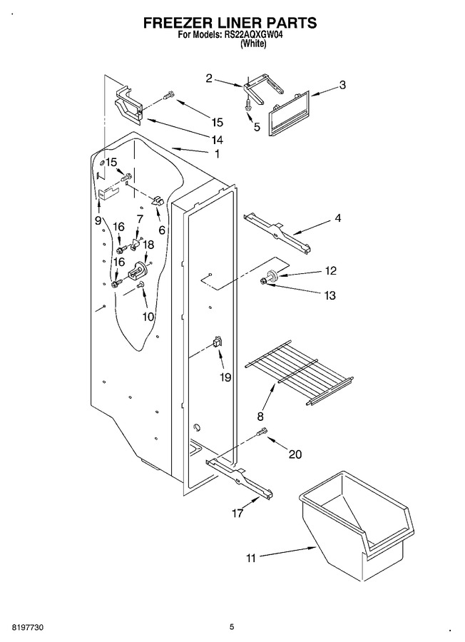 Diagram for RS22AQXGW04