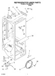 Diagram for 02 - Refrigerator Liner Parts