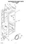 Diagram for 02 - Refrigerator Liner Parts