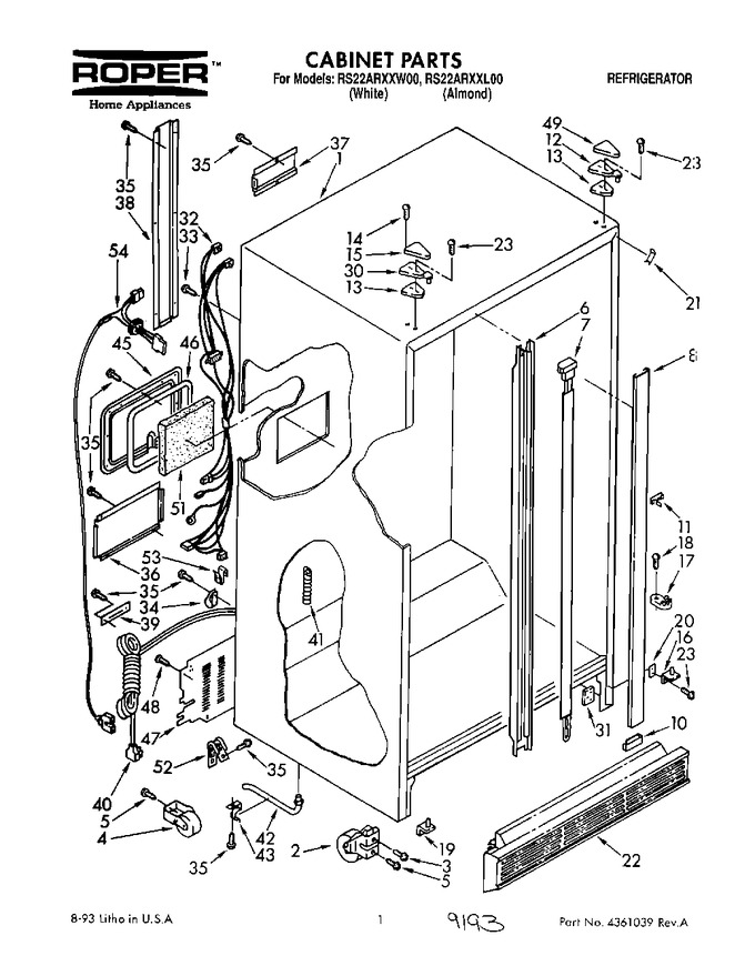 Diagram for RS22ARXXW00