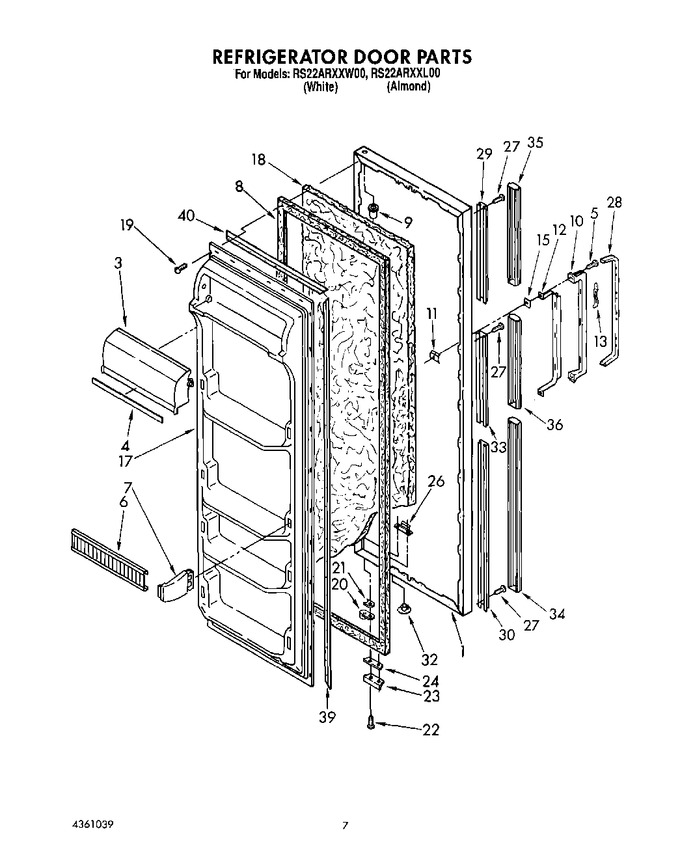 Diagram for RS22ARXXW00