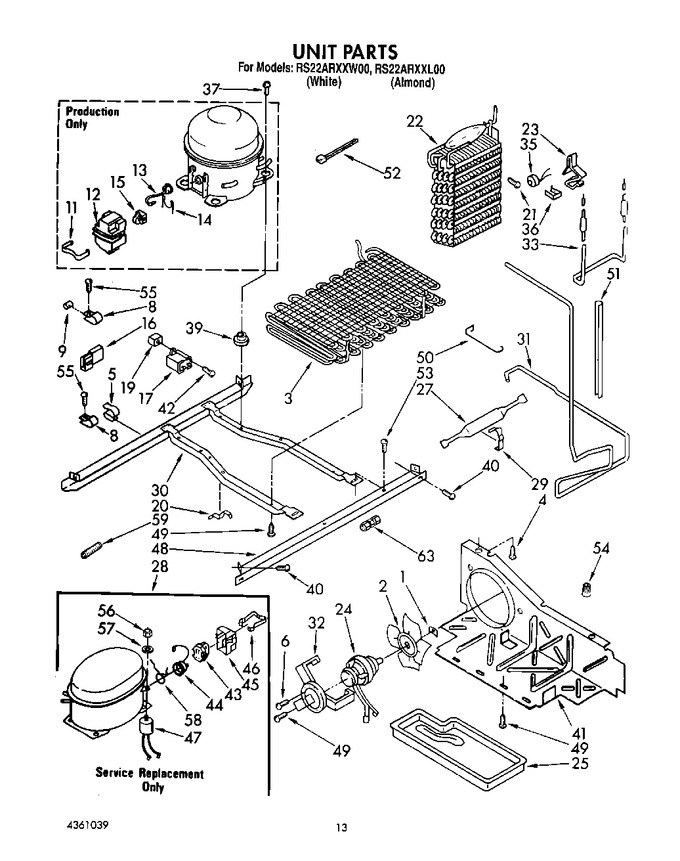 Diagram for RS22ARXXW00