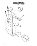 Diagram for 04 - Freezer Liner