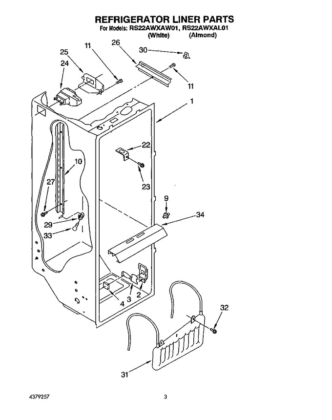 Diagram for RS22AWXAW01