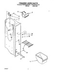 Diagram for 04 - Freezer Liner