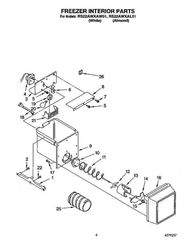 Diagram for RS22AWXAL01