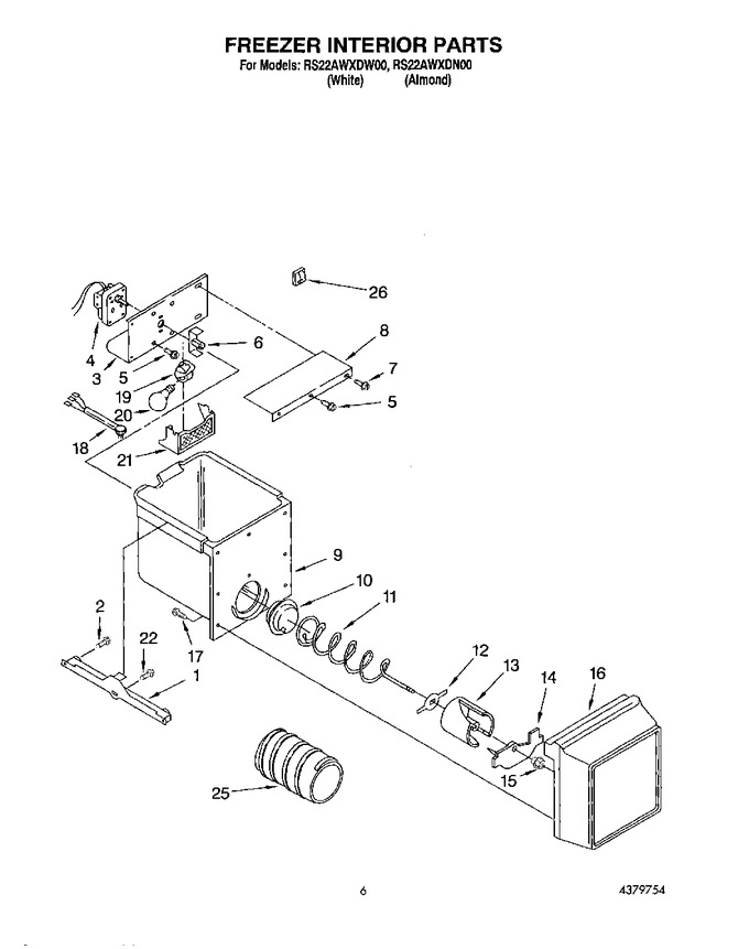 Diagram for RS22AWXDN00