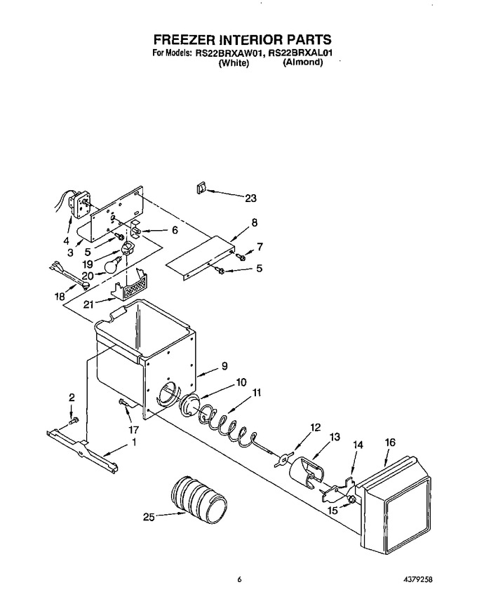 Diagram for RS22BRXAW01