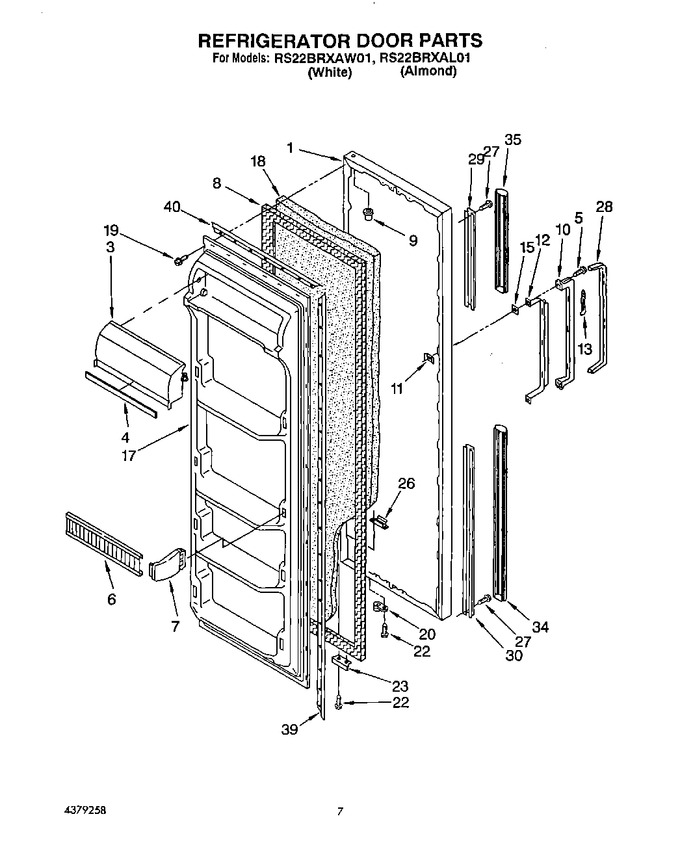 Diagram for RS22BRXAW01