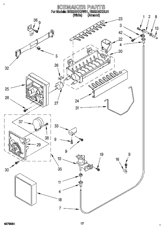 Diagram for RS22BRXBL01