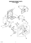 Diagram for 08 - Dispenser Front Parts