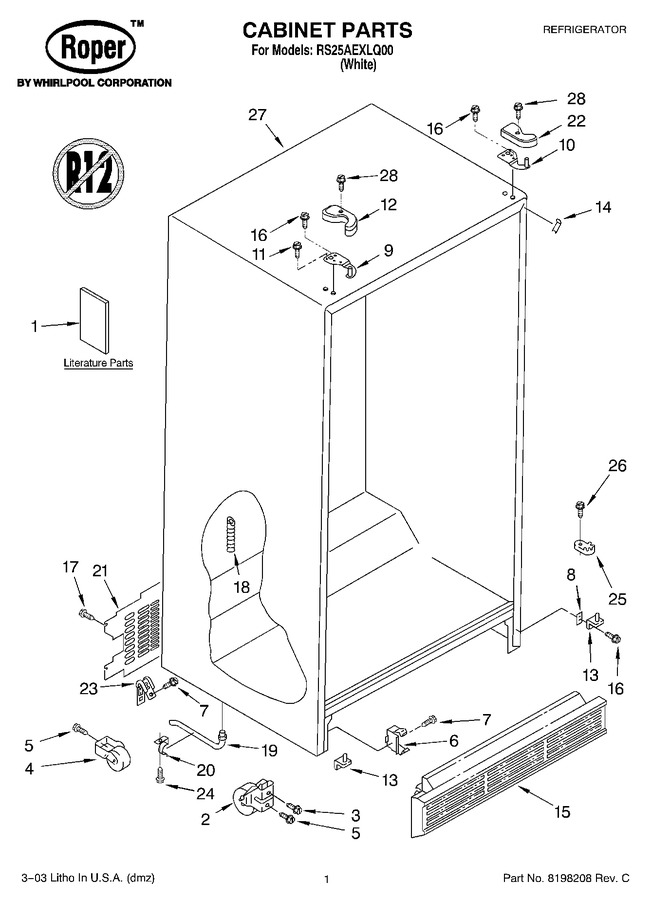 Diagram for RS25AEXLQ00