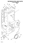 Diagram for 02 - Refrigerator Liner Parts