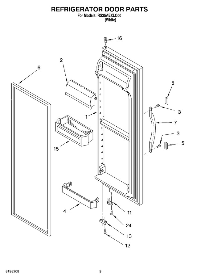 Diagram for RS25AEXLQ00