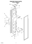 Diagram for 07 - Freezer Door Parts