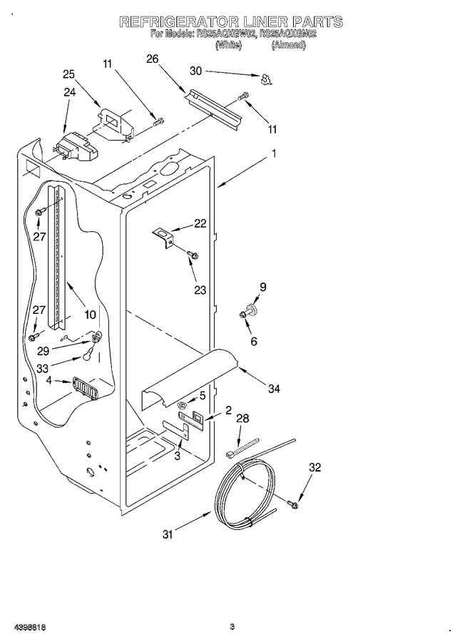 Diagram for RS25AQXGW02