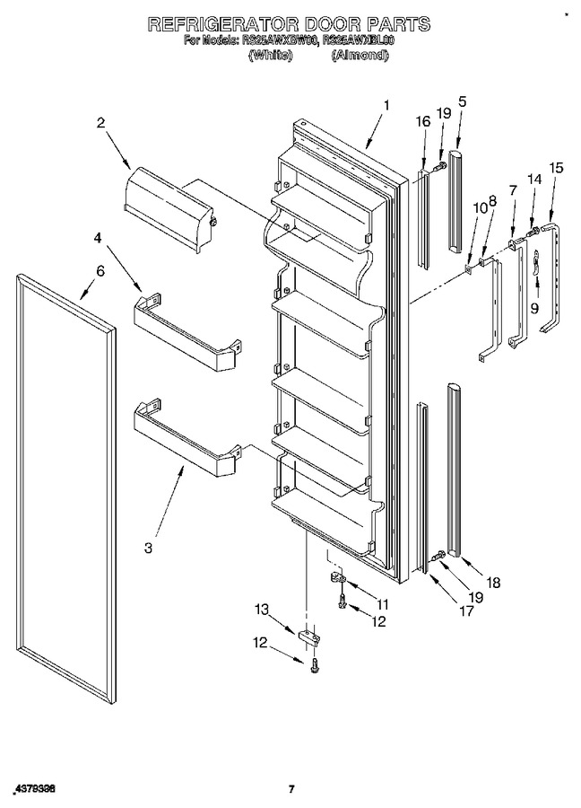 Diagram for RS25AWXBL00