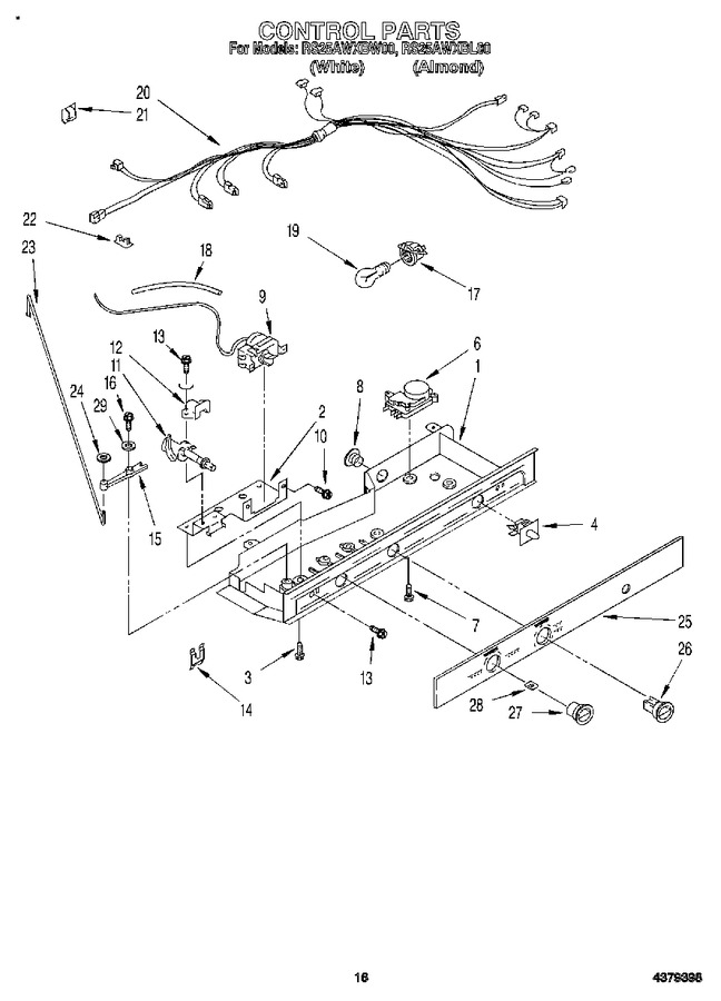 Diagram for RS25AWXBL00