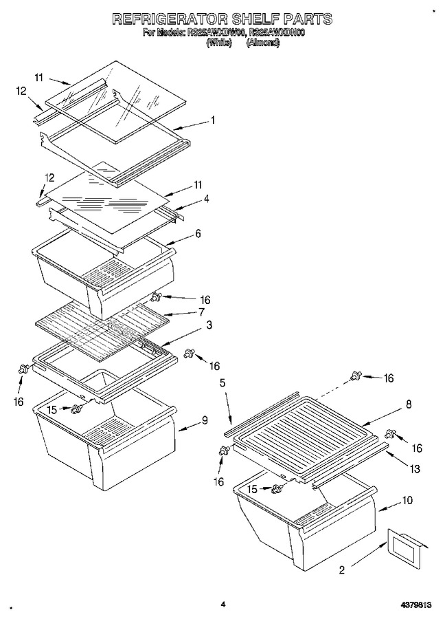 Diagram for RS25AWXDW00