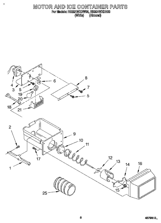 Diagram for RS25AWXDN00