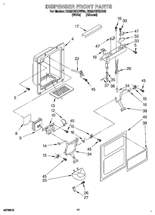 Diagram for RS25AWXDN00