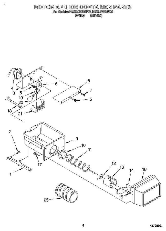 Diagram for RS25AWXEW00