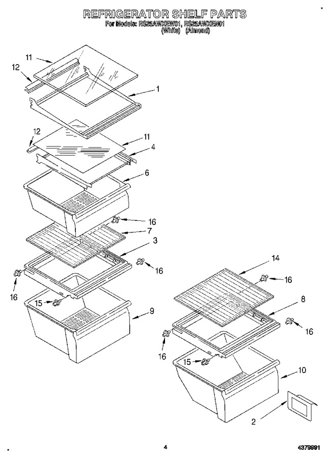 Diagram for RS25AWXEN01