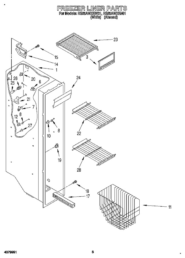 Diagram for RS25AWXEN01