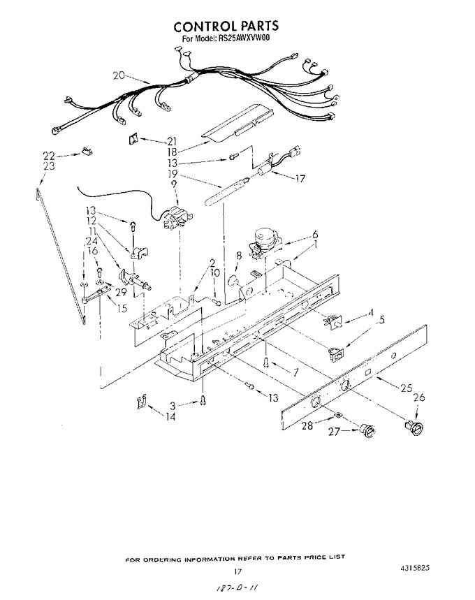 Diagram for RS25AWXVL00