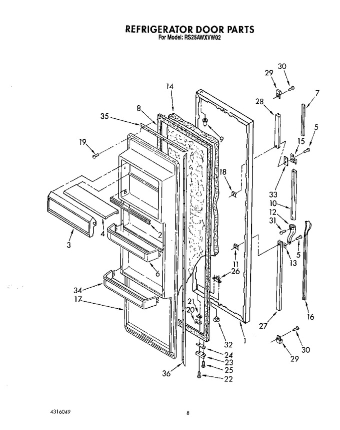 Diagram for RS25AWXVL02